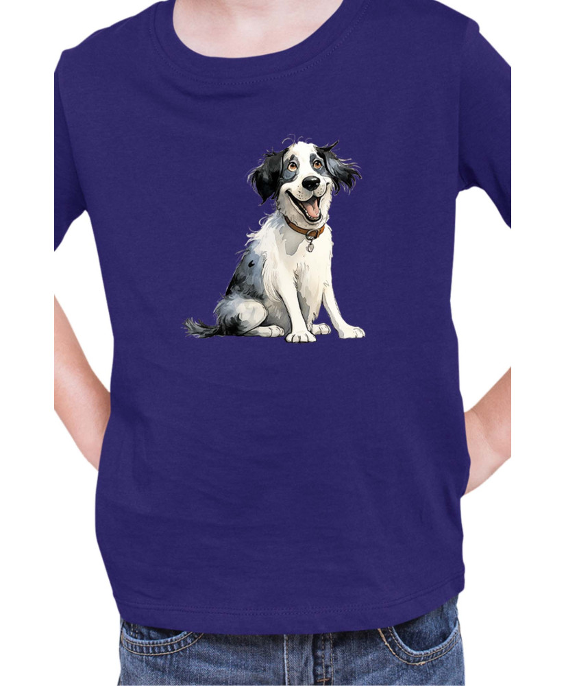 Детска Тениска Funny Dogs Breeds Landseer