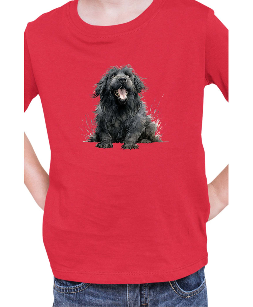 Детска Тениска Funny Dogs Breeds Newfoundland