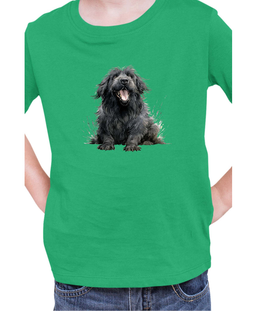 Детска Тениска Funny Dogs Breeds Newfoundland