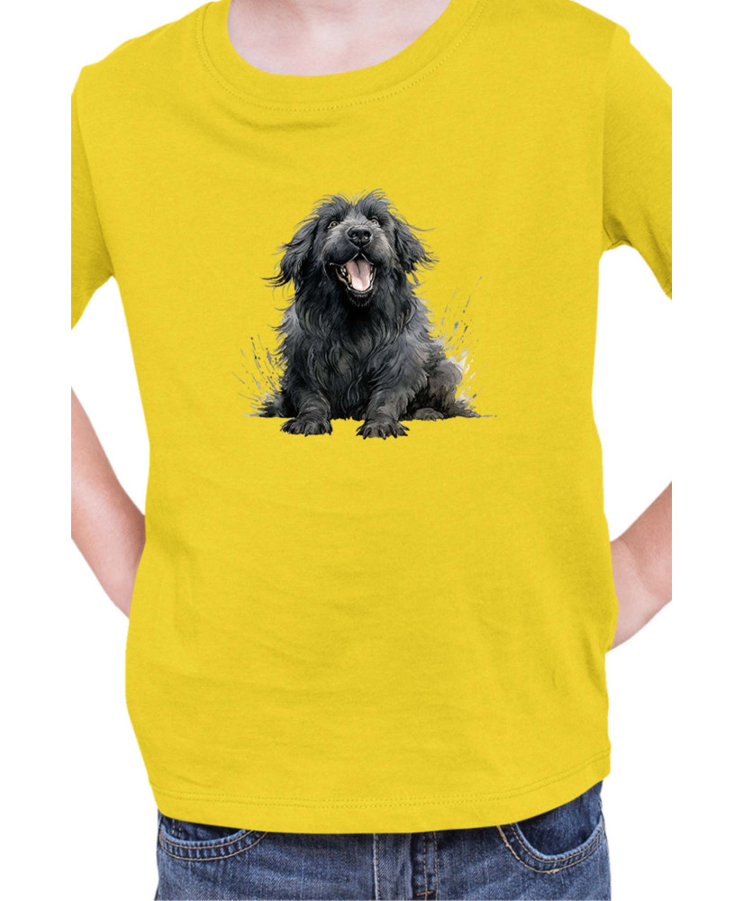 Детска Тениска Funny Dogs Breeds Newfoundland