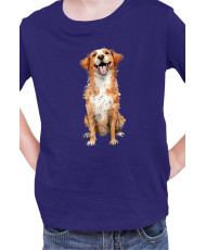 Детска Тениска Funny Dogs Breeds Novia Scotia Duck Tolling Retriever