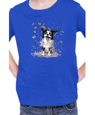 Детска Тениска Funny Dogs Breeds Papillon