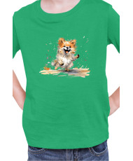 Детска Тениска Funny Dogs Breeds Pomeranian