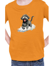 Детска Тениска Funny Dogs Breeds Portugese Water Dog