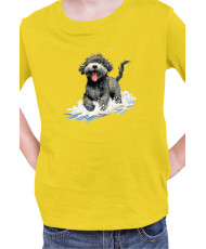 Детска Тениска Funny Dogs Breeds Portugese Water Dog