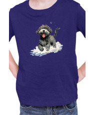 Детска Тениска Funny Dogs Breeds Portugese Water Dog