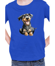 Детска Тениска Funny Dogs Breeds Rottweiler