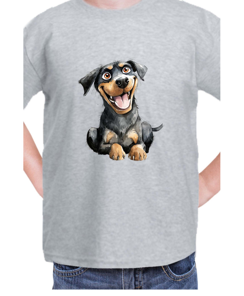Детска Тениска Funny Dogs Breeds Rottweiler