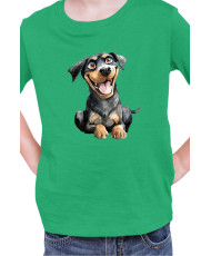 Детска Тениска Funny Dogs Breeds Rottweiler