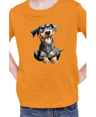 Детска Тениска Funny Dogs Breeds Rottweiler