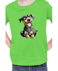 Детска Тениска Funny Dogs Breeds Rottweiler