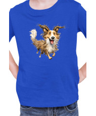 Детска Тениска Funny Dogs Breeds Shetland Sheepdog