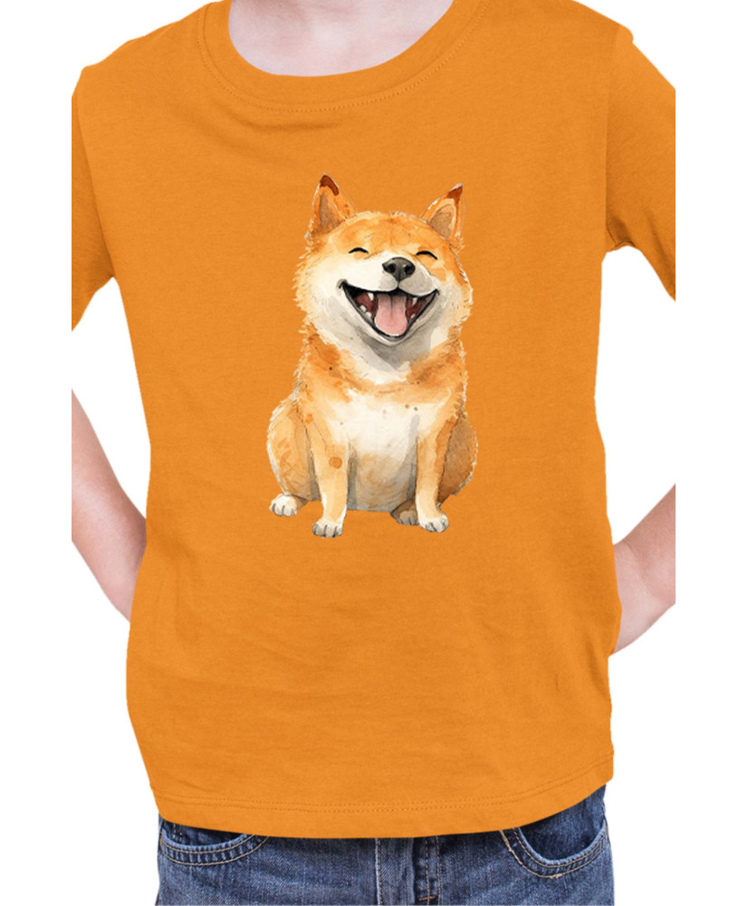Детска Тениска Funny Dogs Breeds Shiba Inu Детска Тениска Funny Dogs Breeds Shiba Inu