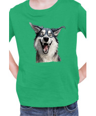Детска Тениска Funny Dogs Breeds Siberian Husky