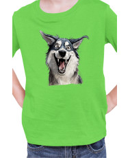 Детска Тениска Funny Dogs Breeds Siberian Husky