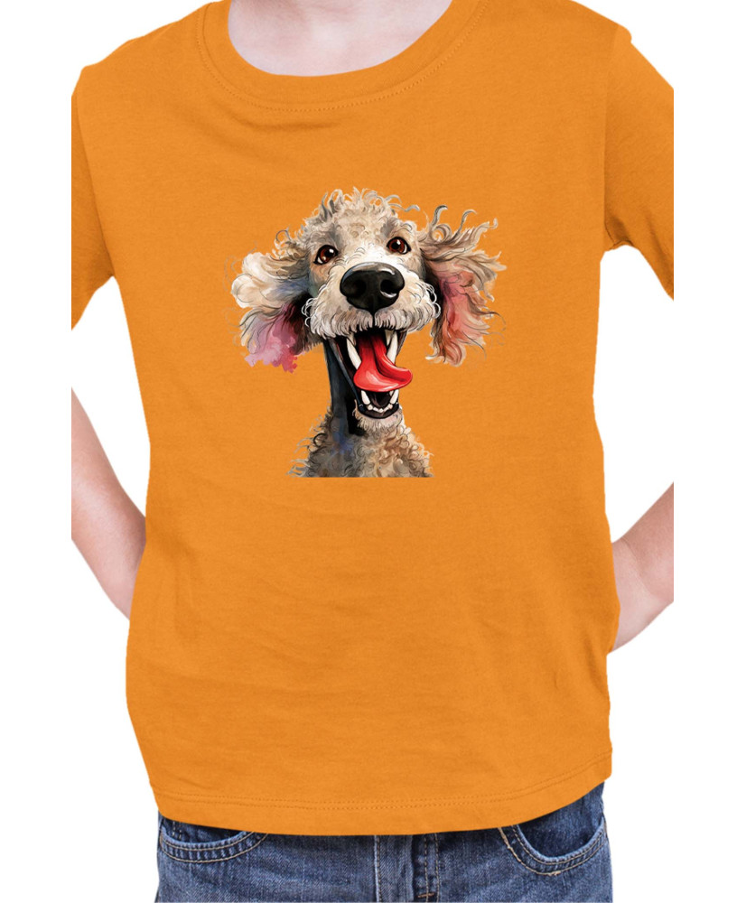 Детска Тениска Funny Dogs Breeds Standard Poodle 01