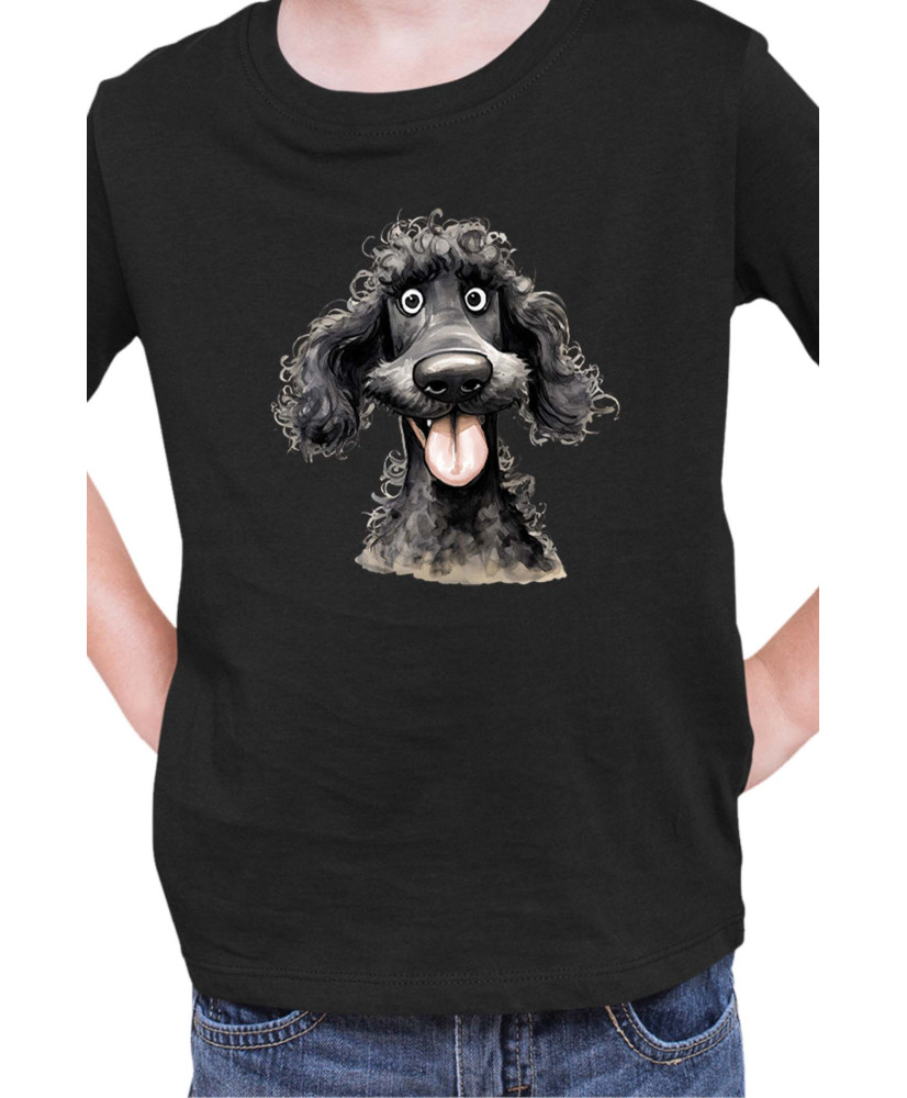 Детска Тениска Funny Dogs Breeds Standard Poodle 02