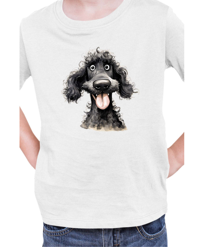Детска Тениска Funny Dogs Breeds Standard Poodle 02