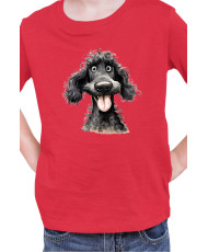 Детска Тениска Funny Dogs Breeds Standard Poodle 02