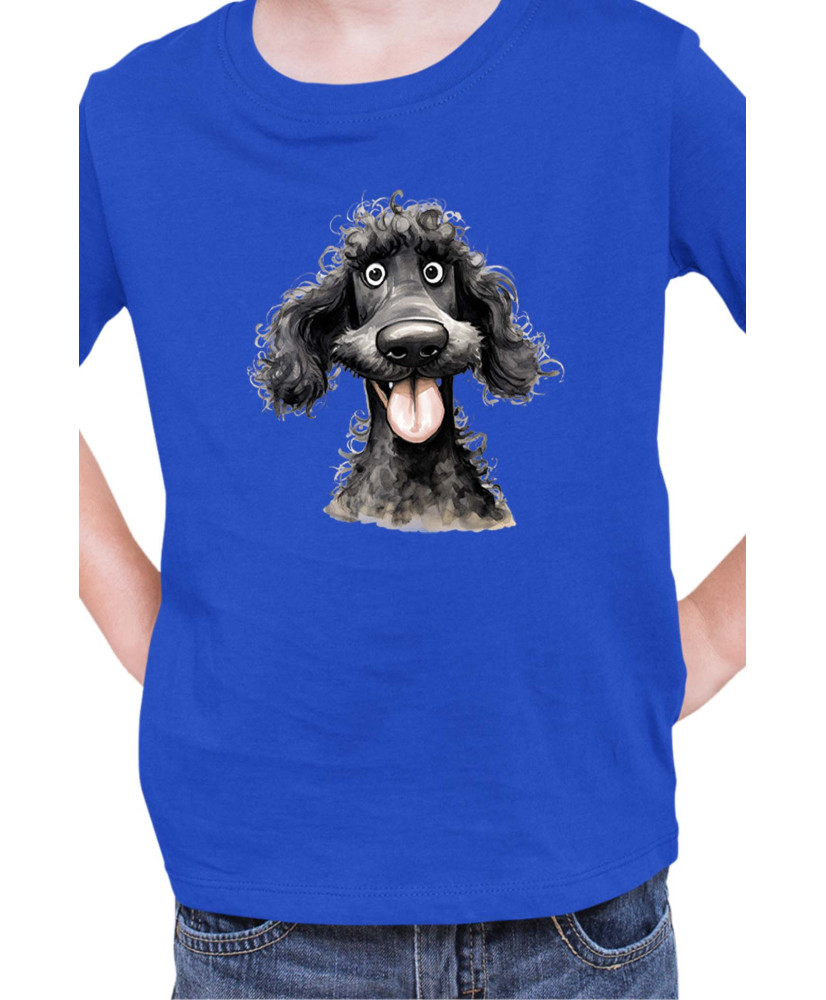 Детска Тениска Funny Dogs Breeds Standard Poodle 02