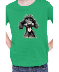 Детска Тениска Funny Dogs Breeds Standard Poodle 02