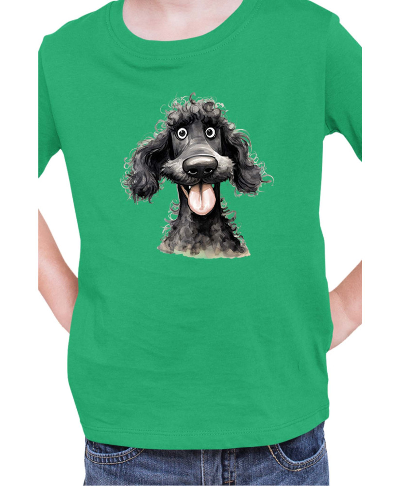Детска Тениска Funny Dogs Breeds Standard Poodle 02