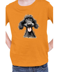 Детска Тениска Funny Dogs Breeds Standard Poodle 02