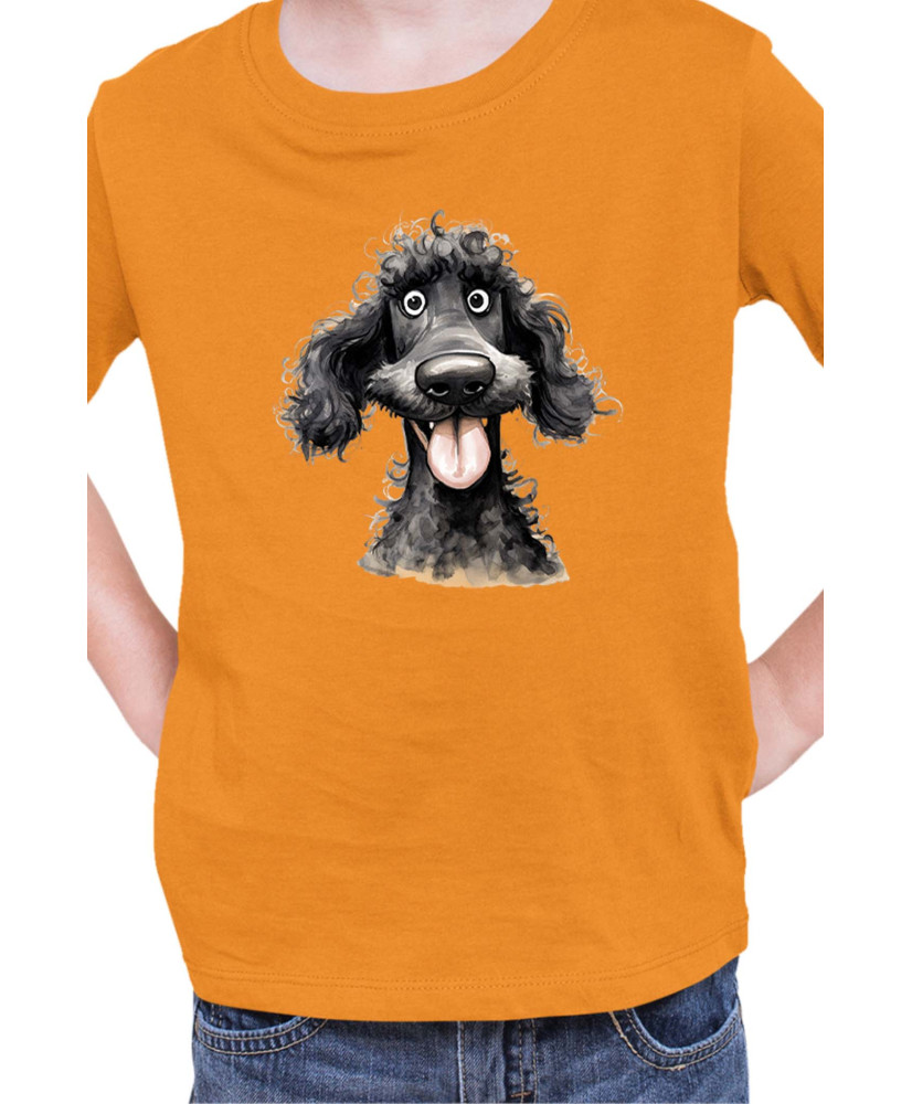 Детска Тениска Funny Dogs Breeds Standard Poodle 02