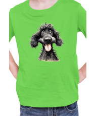 Детска Тениска Funny Dogs Breeds Standard Poodle 02