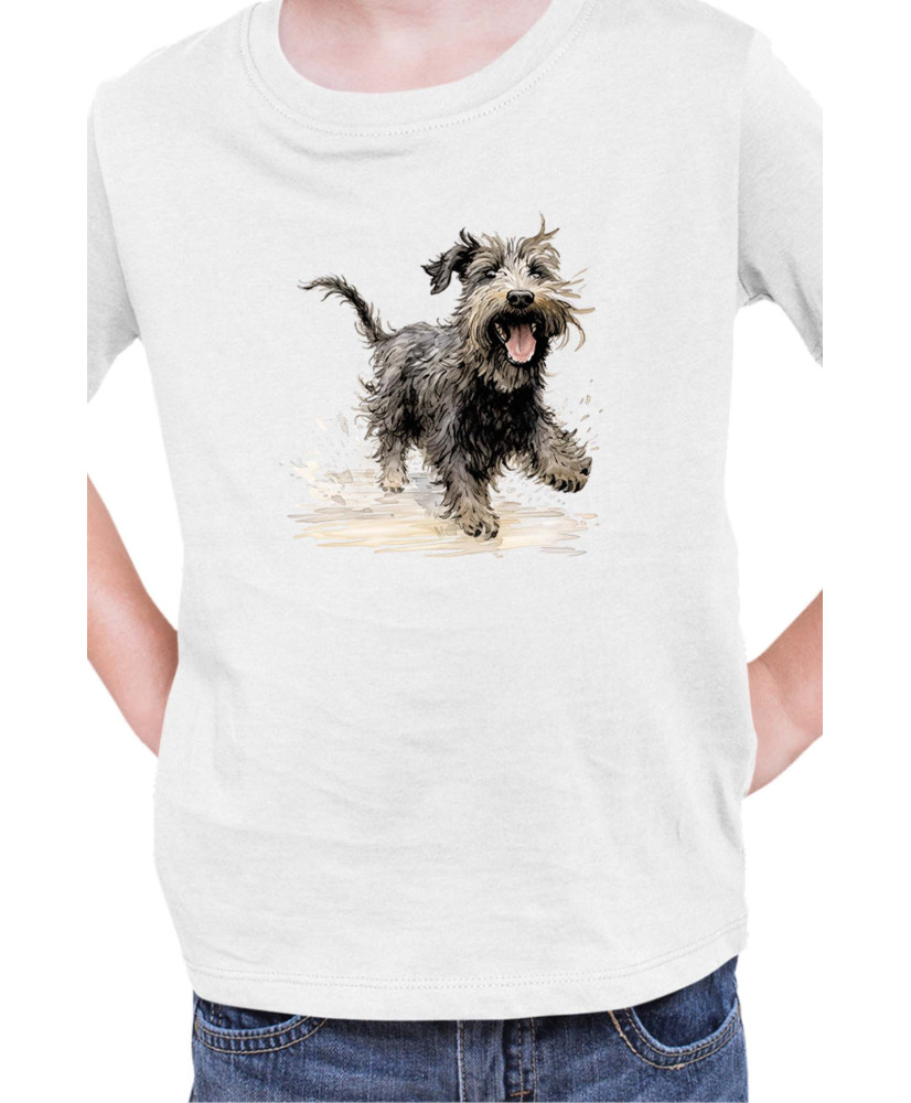 Детска Тениска Funny Dogs Breeds Terrier