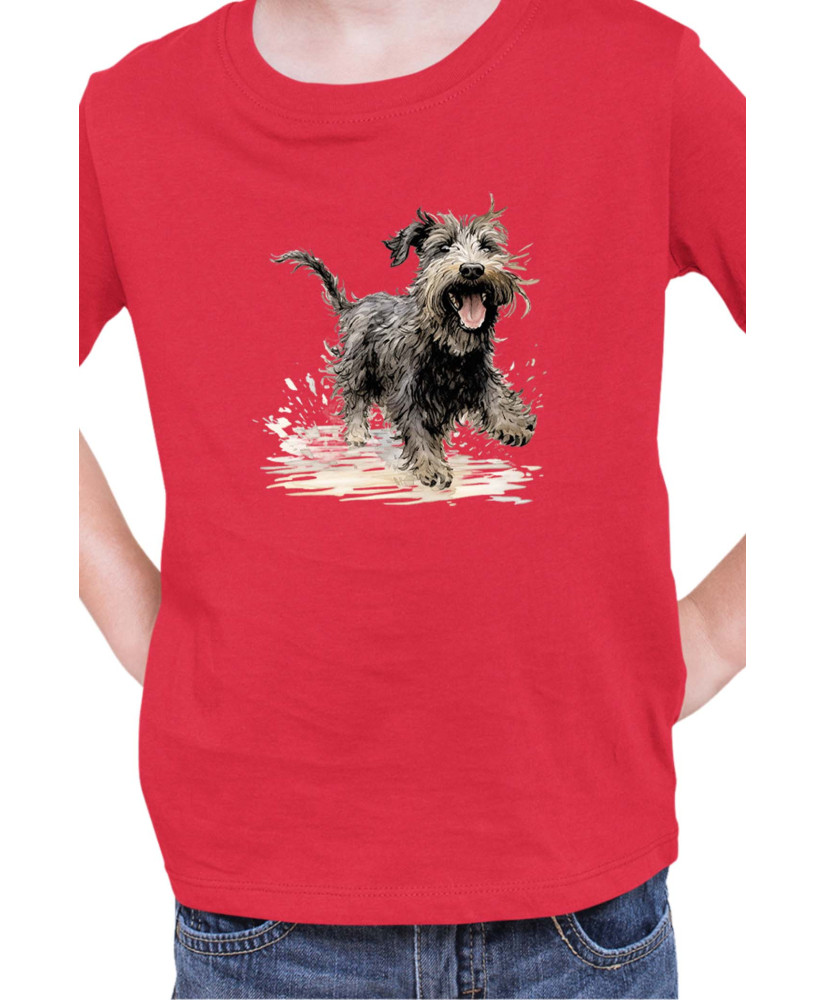 Детска Тениска Funny Dogs Breeds Terrier