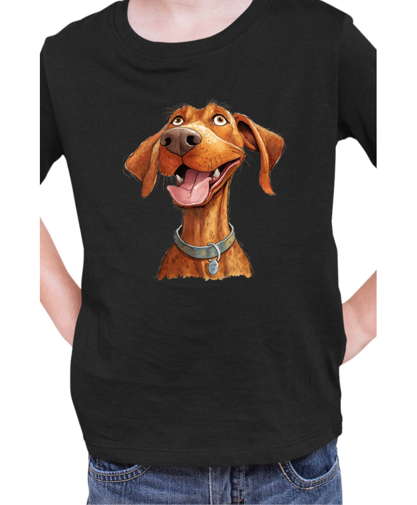 Детска Тениска Funny Dogs Breeds Vizsla
