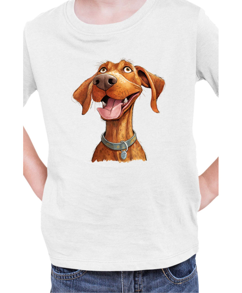 Детска Тениска Funny Dogs Breeds Vizsla