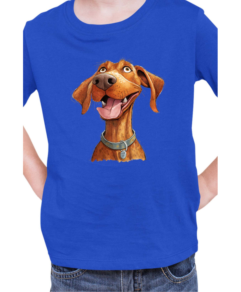 Детска Тениска Funny Dogs Breeds Vizsla