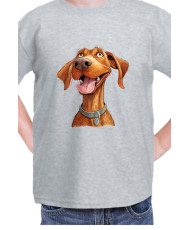 Детска Тениска Funny Dogs Breeds Vizsla