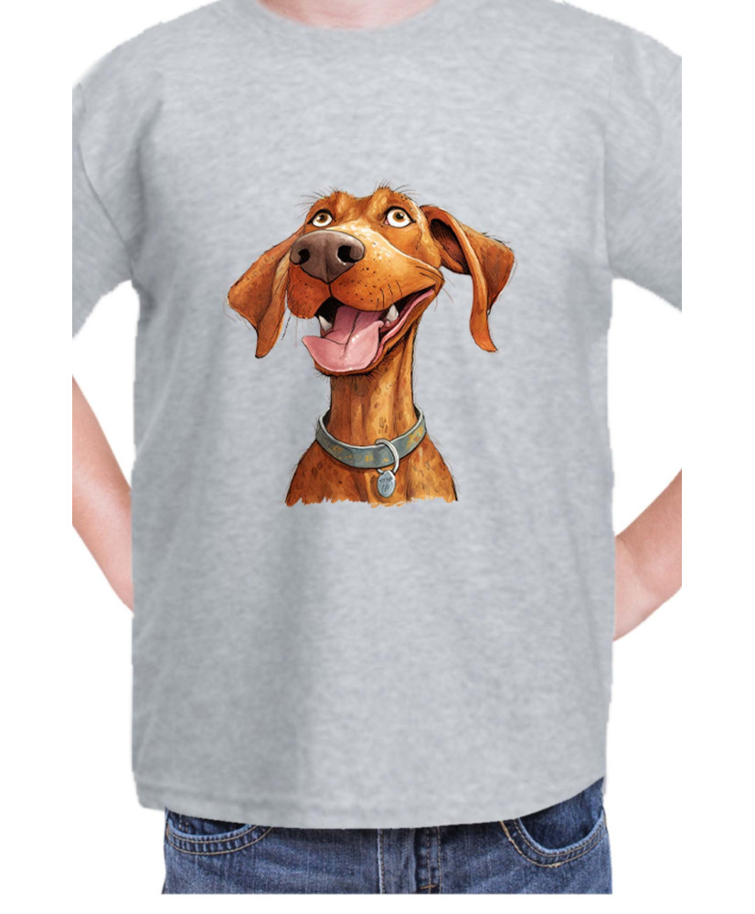 Детска Тениска Funny Dogs Breeds Vizsla