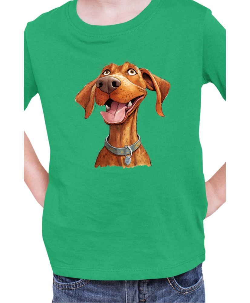 Детска Тениска Funny Dogs Breeds Vizsla