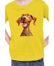 Детска Тениска Funny Dogs Breeds Vizsla