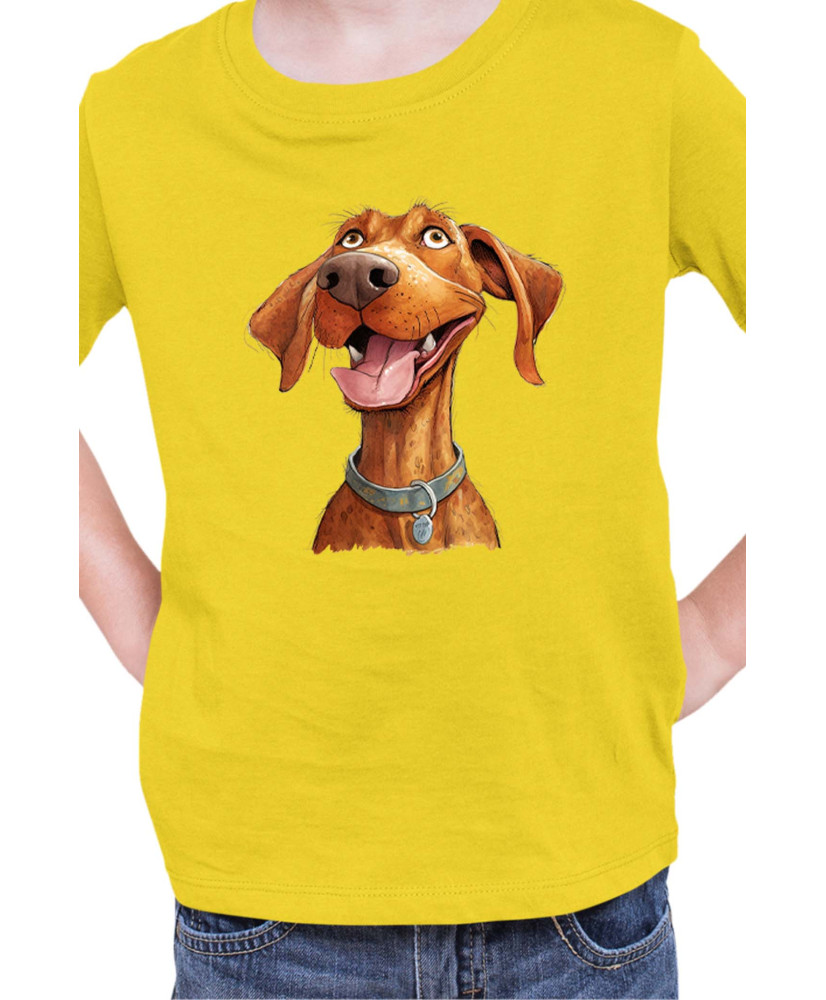 Детска Тениска Funny Dogs Breeds Vizsla