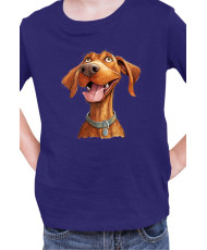 Детска Тениска Funny Dogs Breeds Vizsla