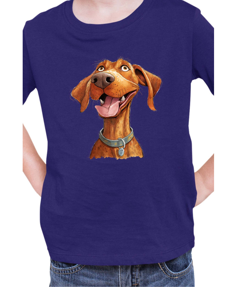 Детска Тениска Funny Dogs Breeds Vizsla