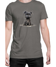 Мъжка Тениска Funny Dogs Breeds Affenpinscher