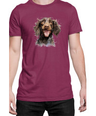 Мъжка Тениска Funny Dogs Breeds American Water Spaniel 01