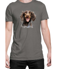 Мъжка Тениска Funny Dogs Breeds American Water Spaniel 01