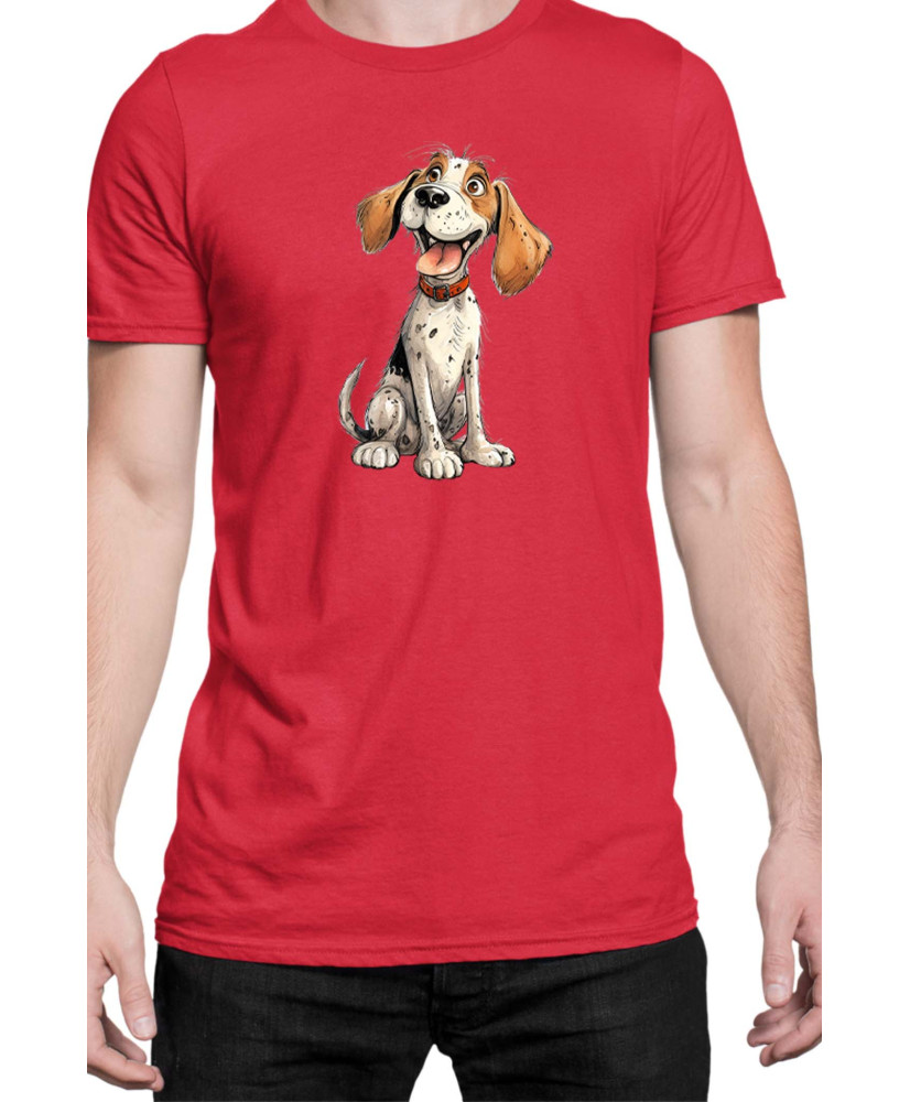 Мъжка Тениска Funny Dogs Breeds Beagle 01