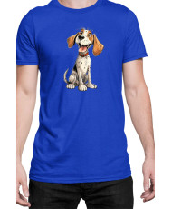 Мъжка Тениска Funny Dogs Breeds Beagle 01