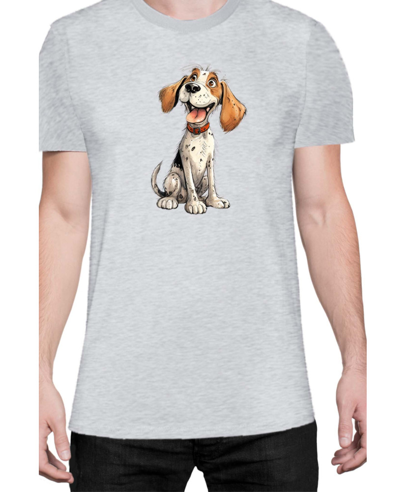 Мъжка Тениска Funny Dogs Breeds Beagle 01
