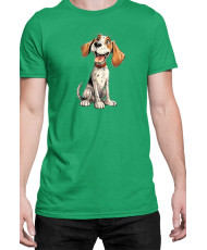 Мъжка Тениска Funny Dogs Breeds Beagle 01