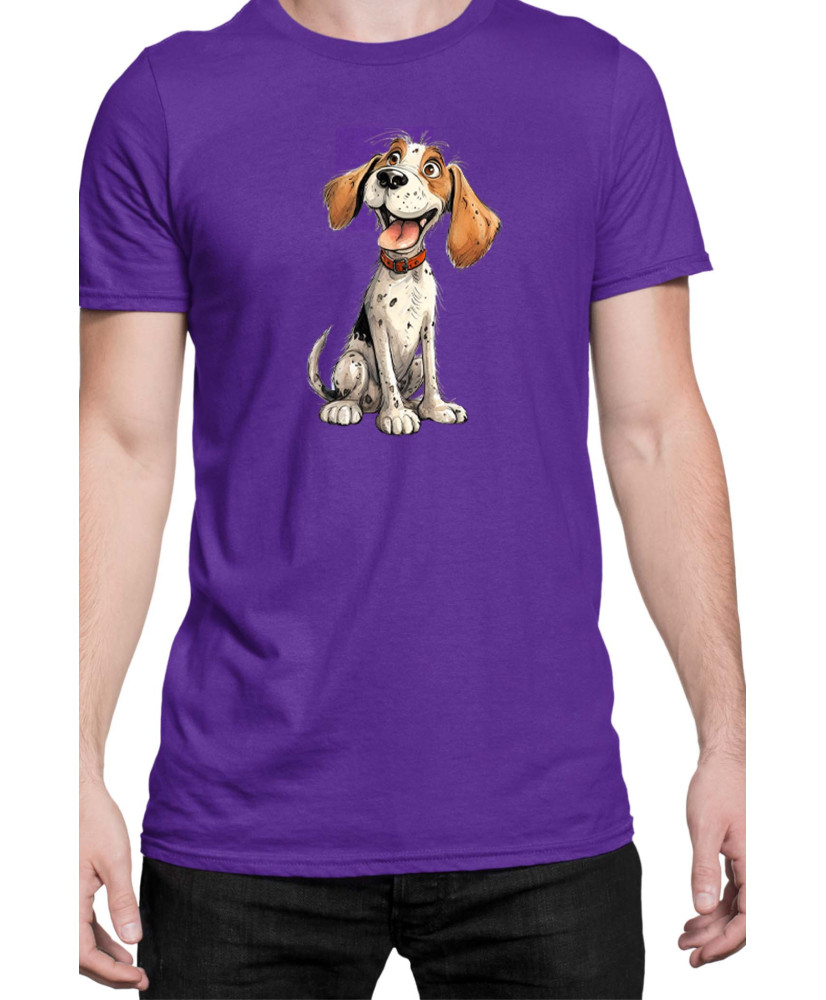Мъжка Тениска Funny Dogs Breeds Beagle 01