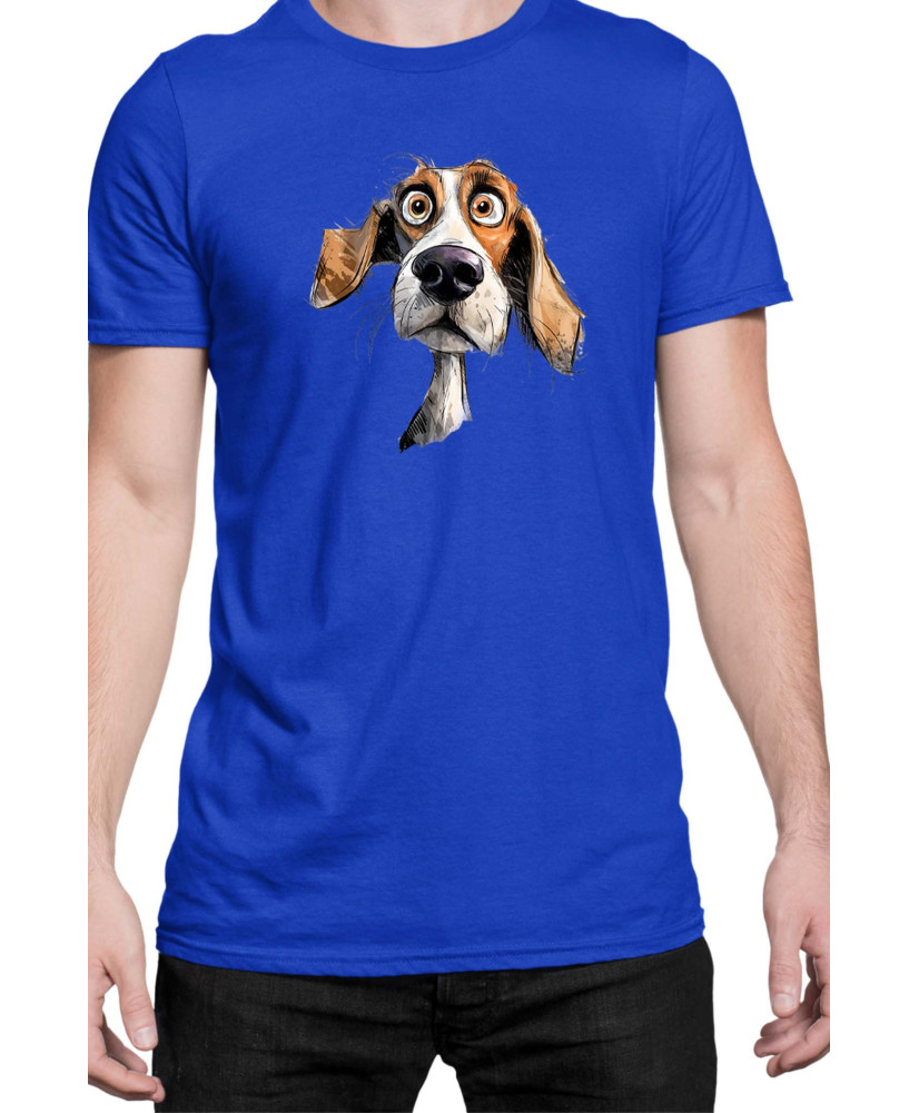 Мъжка Тениска Funny Dogs Breeds Beagle 02